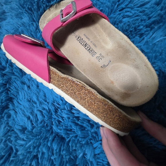 Birkenstock Madrid Pink Sandals Size 39 - Picture 9 of 12